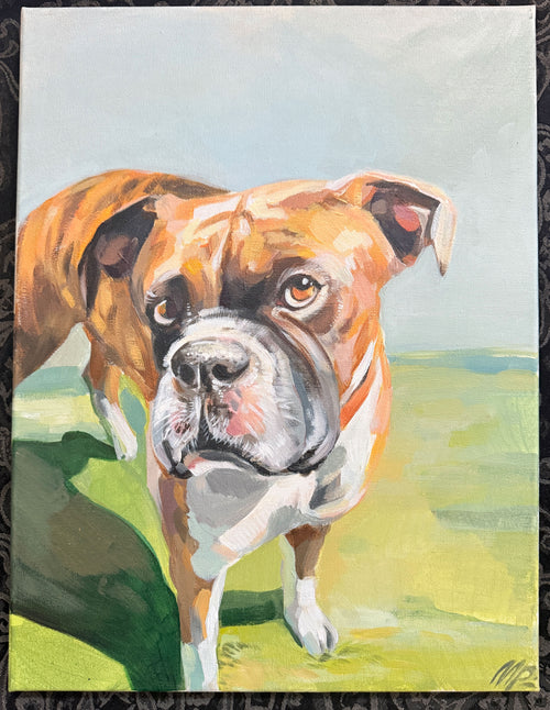 Acrylic on Canvas 12x16 (1 Pet)